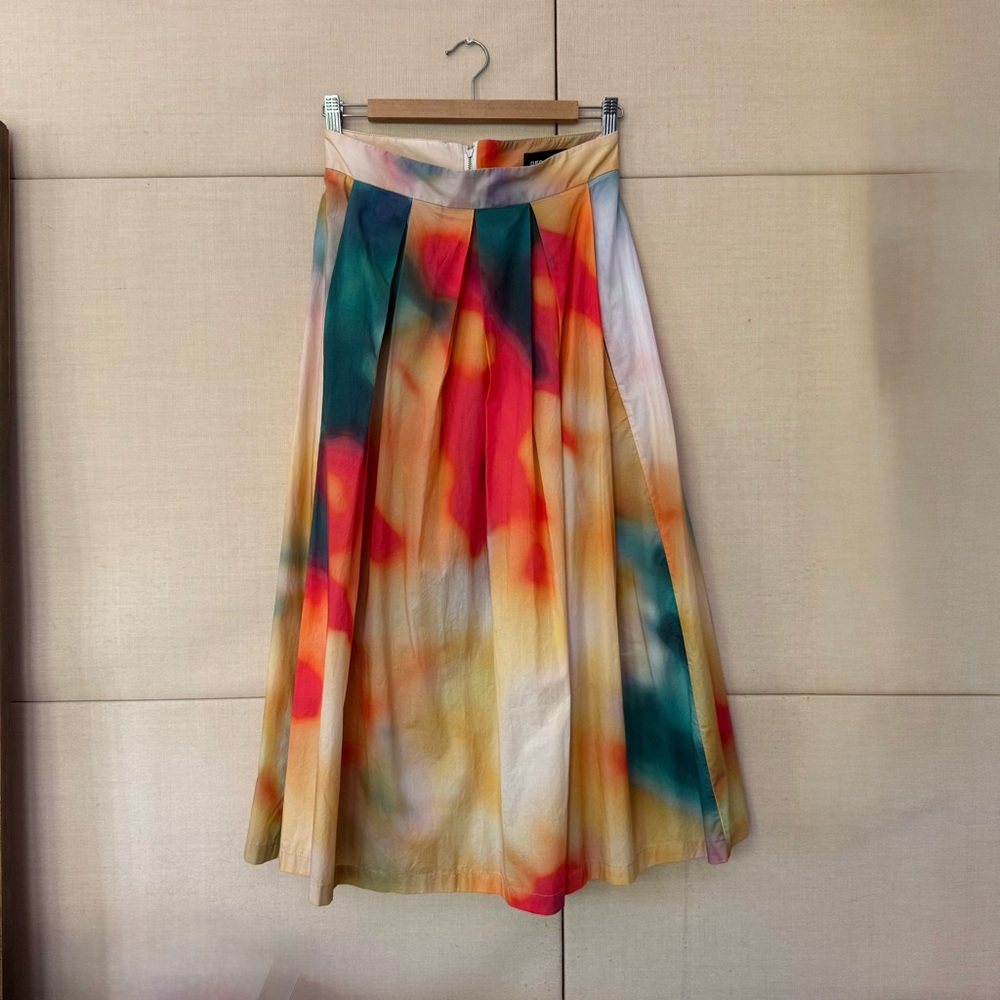 Colorful A-Line Skirt